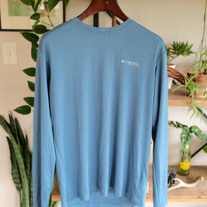Columbia PFG Fishing Shirt Blue